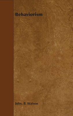 Behaviorism 1443752681 Book Cover