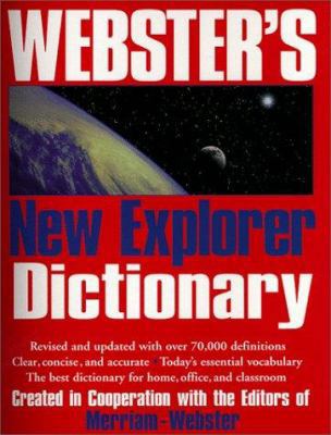 Webster's New Explorer Dictionary 1892859009 Book Cover