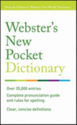 Webster's New Pocket Dictionary (Custom) 0470177799 Book Cover