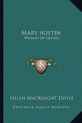 Mary Austin: Woman Of Genius 1163178764 Book Cover