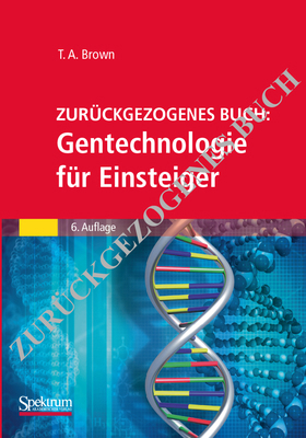 Gentechnologie Für Einsteiger [German] 3827428688 Book Cover