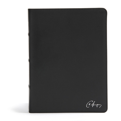 CSB Spurgeon Study Bible, Black Genuine Leather 1586409743 Book Cover