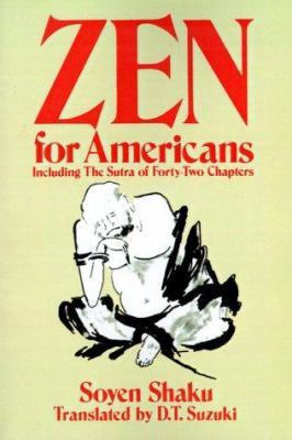 Zen for Americans 0875482732 Book Cover