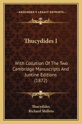 Thucydides I: With Collation Of The Two Cambrid... 1165670933 Book Cover