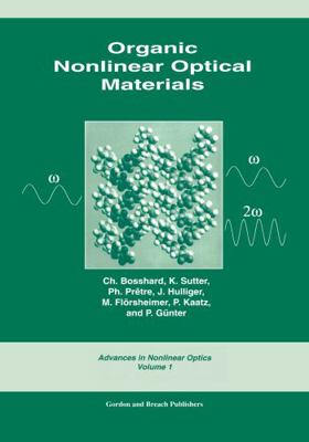 Organic Nonlinear Optical Materials 2884490078 Book Cover