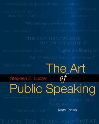 The Art of Public Speaking 0073385158 Book Cover