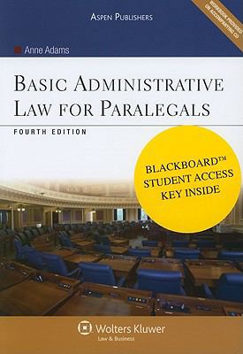 Basic Administrative Law for Paralegals 4e Bundle 0735590060 Book Cover