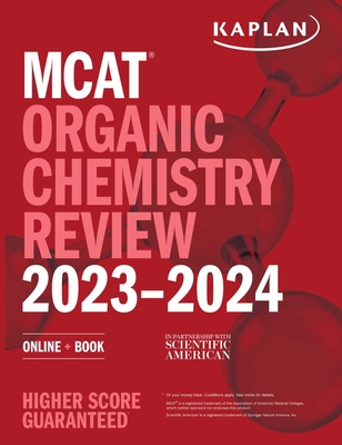 MCAT Organic Chemistry Review 2023-2024: Online... 1506283071 Book Cover