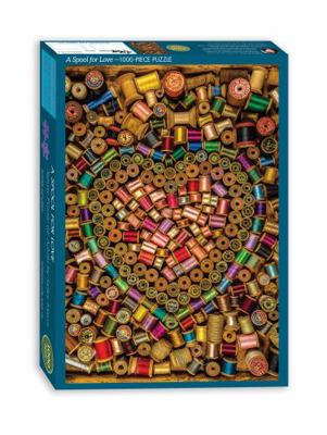 A Spool for Love Jigsaw Puzzle for Adults by Salley Mavor: 1000 Pieces, Dimensions 19.7 X 28.5