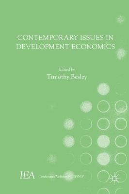 Contemporary Issues in Development Economics 1137529733 Book Cover