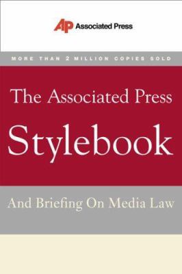 Associated Press Stylebook and Briefing on Medi... 046500489X Book Cover