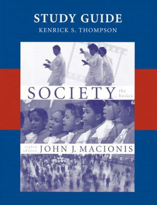 Society: The Basics Study Guide 0131546163 Book Cover