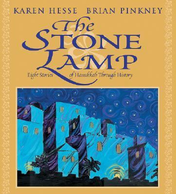 Stone Lamp, The: Eight Stories Of Hanukkah Thro... 0786806192 Book Cover