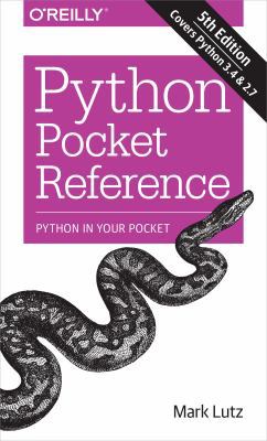 Python Pocket Reference 144935694X Book Cover