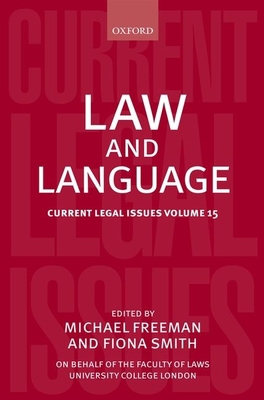 Law and Language 0199673667 Book Cover