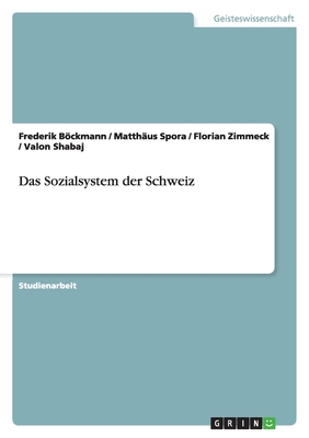 Das Sozialsystem der Schweiz [German] 3640204883 Book Cover