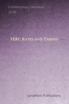 FERC Rates and Tariffs 1729252311 Book Cover