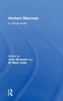 Herbert Marcuse: A Critical Reader 0415289092 Book Cover