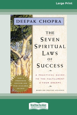 The Seven Spiritual Laws of Success [Large Print] 1442973587 Book Cover