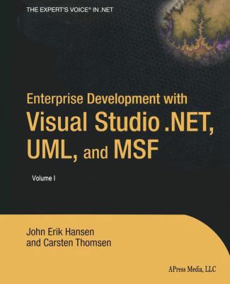 Enterprise Development with Visual Studio .Net,... 1590590422 Book Cover