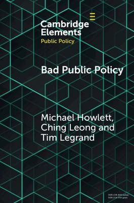 Bad Public Policy 1009497022 Book Cover