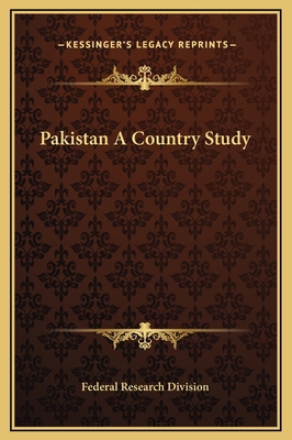 Pakistan A Country Study 1169325971 Book Cover