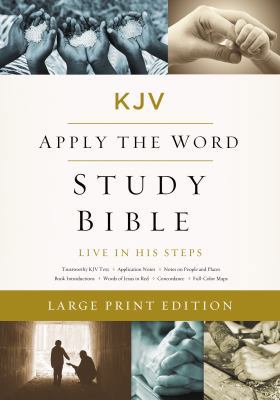 KJV, Apply the Word Study Bible, Large Print, H... 0718084098 Book Cover