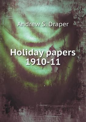 Holiday Papers 1910-11 5518478763 Book Cover