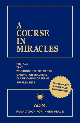 A Course in Miracles: Combined Volume 1883360269 Book Cover
