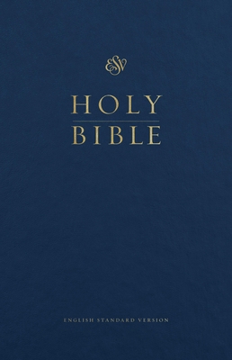 ESV Premium Pew and Worship Bible (Blue) 1433563479 Book Cover