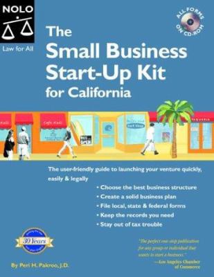 The Small Business Start-Up Kit for California ... 1413300375 Book Cover