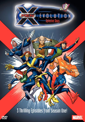 X-Men Evolution: Xplosive Days B00009WVLL Book Cover