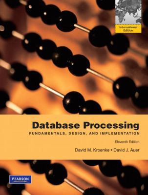 Database Processing: International Edition [Unknown] 0131579452 Book Cover