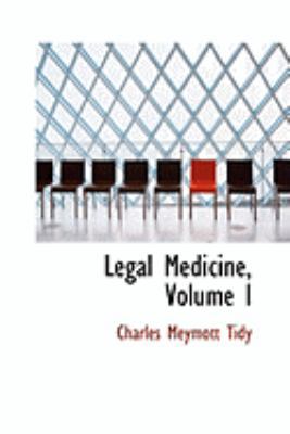Legal Medicine, Volume I 0554994011 Book Cover
