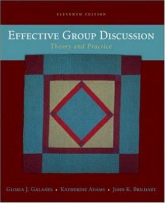 Effective Group Discussion: Theory and Practice 0072843470 Book Cover