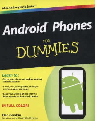 Android Phones for Dummies 1118169522 Book Cover