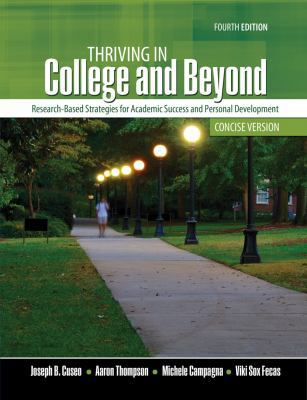 Thriving in College and Beyond: Research-Based ... 146529094X Book Cover