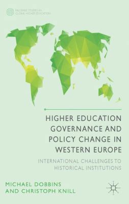 Higher Education Governance and Policy Change i... 1137399848 Book Cover