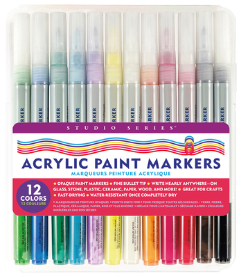 Studio Series Acrylic Paint Marker Set (12-Piec... 1441335145 Book Cover