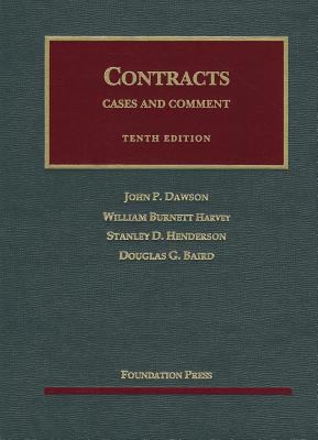 Contracts: Cases and Comment, 10th Edition 1609302117 Book Cover