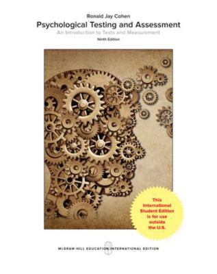 Psychological Testing and Assessment 1259922081 Book Cover