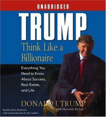 Trump Think Like A Billionaire B0075LRBIG Book Cover