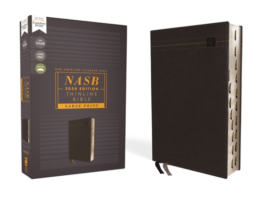 Nasb, Thinline Bible, Large Print, Leathersoft,... [Large Print] 0310456673 Book Cover