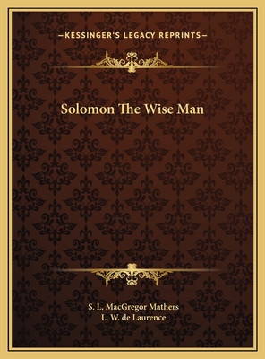Solomon The Wise Man 1169416004 Book Cover