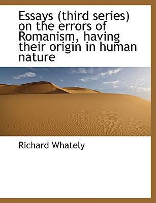 Essays (Third Series) on the Errors of Romanism... 114016774X Book Cover