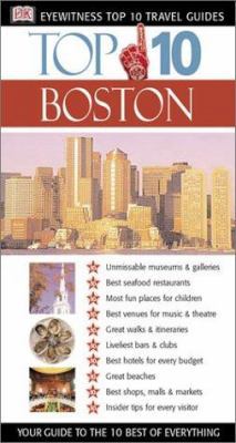 Boston (Eyewitness Top 10 Travel Guides) 0789491931 Book Cover