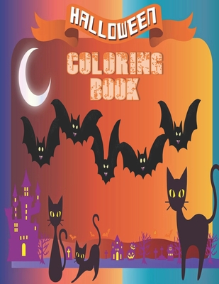 Halloween Coloring Book: Cute Halloween Book fo... 169015134X Book Cover