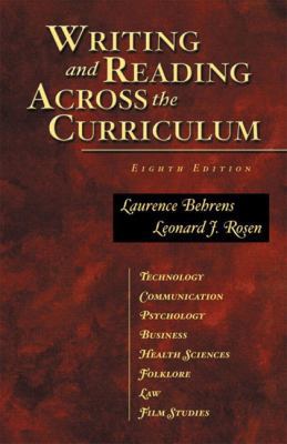 Writing and Reading Across the Curriculum 0321091027 Book Cover