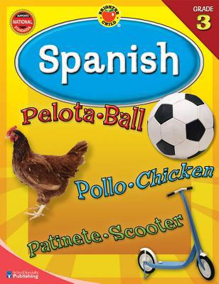 Spanish, Grade 3 (Brighter Child Workbooks) 0769676332 Book Cover