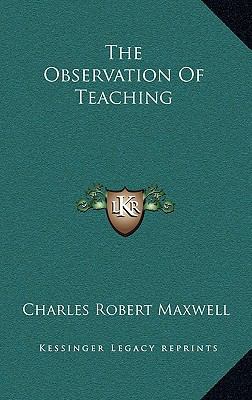 The Observation of Teaching 1163515744 Book Cover